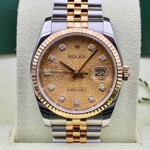 Rolex Datejust 36 Computer Dial Jubilee 116233