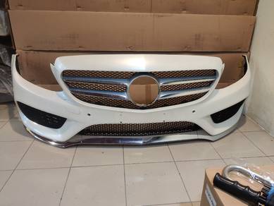 Mercedes W205 AMG Front Bumper With Grill