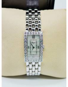 Chopard Classique Rectangular Diamond Ladies Watch