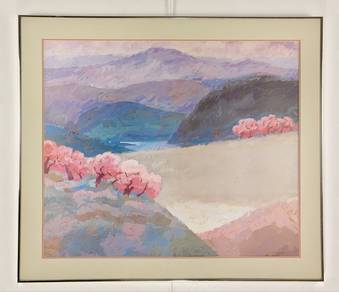 Lithograph Open Print – Mountain Blossoms