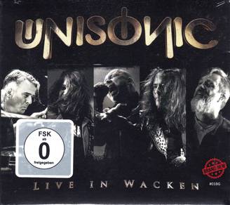 Ori CD - UNISONIC Live In Wacken [2017] + DVD NEW