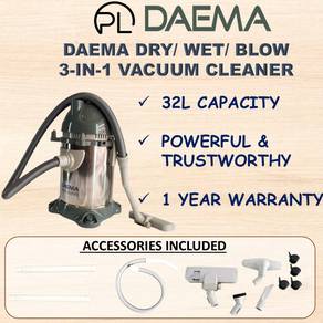 Daema 3-IN-1 Vacuum Cleaner (stainless steel)