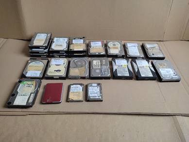 22 Rosak Faulty HDD 3.5” 2.5” SATA IDE PATA Bundle