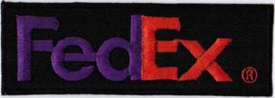 FedEx #POTB Badge Embroidered Patch