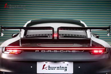 Porshce 911 992 Matte Carbon Fiber rear wing