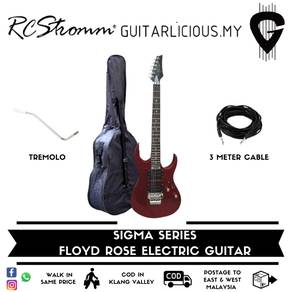 SIGMA Series Floyd Rose Electric Guitar - Red