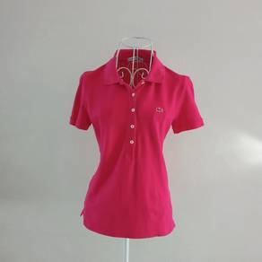 Lacoste Hot Pink Polo T-Shirt