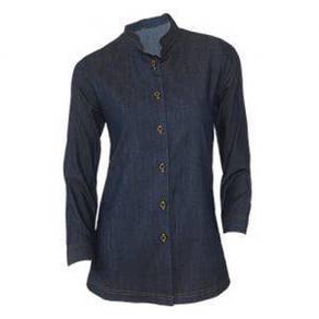 Baju Korporat Kemeja Mr2 DenimSoft Ladies FD-927K
