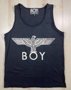 Boy London Black Singlet #BU2 Used