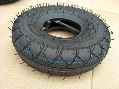 4.1/3.5-4 tyre with rubber inner tube