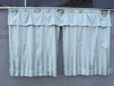 B927 Langsir Tingkap L.263xH.145cm Window Curtain