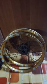 rim alloy 3calit warna gold untuk di lepaskan 