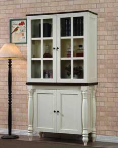 Solid wood multi cabinet display clearance