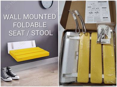 WALL MOUNTED  FOLDABLE STOOL/SEAT (mac130kg)