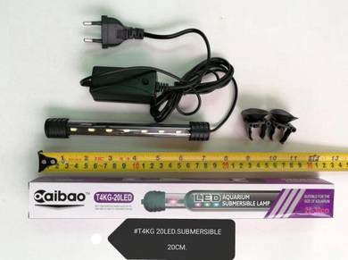 T4KG-20LED Submersible Lamp Fish Aquarium Ikan