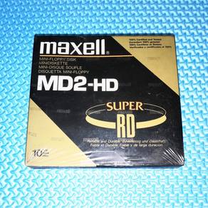Maxell MD2-HD Super RD 5.25" Floppy Disks Pack of