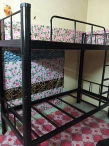 Double Decker Bed Frame (Metal) – (Nego)