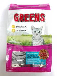 Green Hair Skin Bright Cat Food Makanan Kucing 3kg