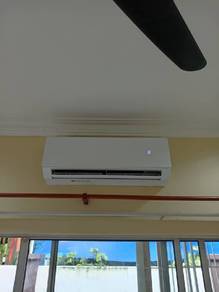 Aircond INVERTER 1hp siap pasang B14