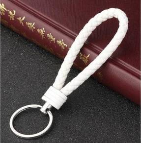 WHITE KEYCHAIN KEY CHAIN RiNG DOOR GiFT KEYFOB