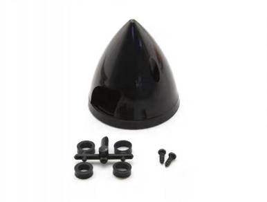 2.5"(64mm) black nylon spinner for prop