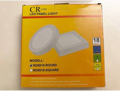 18W LED Panel Light (Round) – Brand New