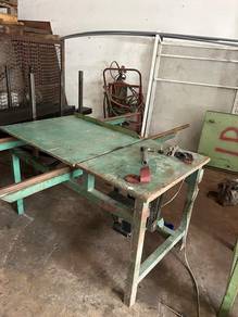sliding table saw machine mesin potong kayu ketam