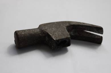 Vintage metal claw hammer head