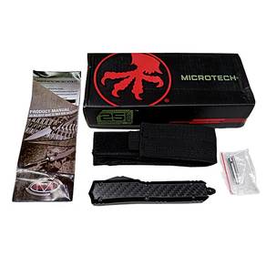 Microtech Makora 2022 D/E Carbon Fiber Inlay Knife