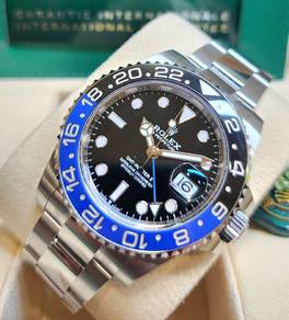 Brand New Rolex GMT Batman 126710BLNR 2023 FullSet