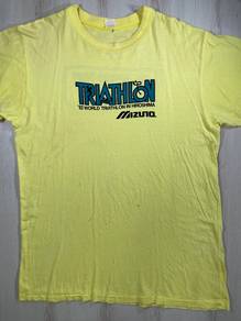 Mizuno 1993 World Triathlon Vintage Tee #CJ Used