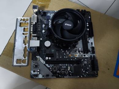 Combo Mobo A320M + CPU Ryzen 3 2300X + cooler