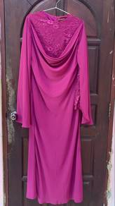 Hijabistahub - Fuchsia Pink XL
