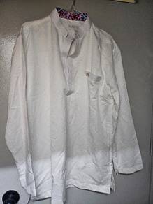 Baju melayu off white mjestic
