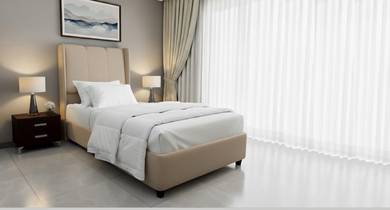 3.5FT Bedframe-Super single (without mattress)