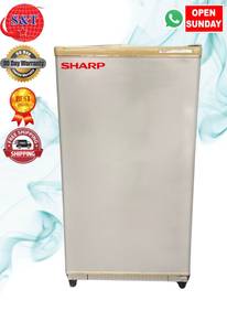 Fridge DOUBLE DOOR SHARP GREY