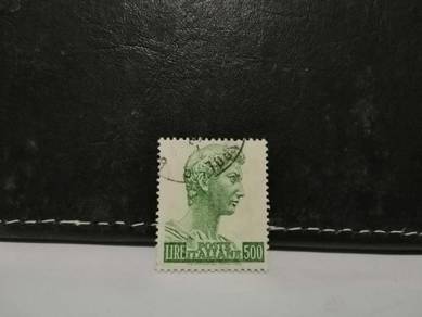 1957 Italy Stamp St George Head Statue