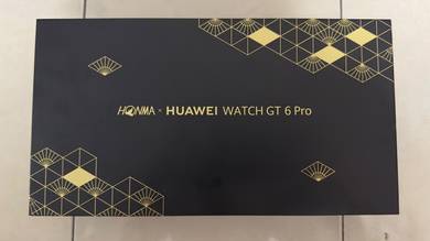 The limited-edition HONMA x HUAWEI WATCH GT 6 Pro