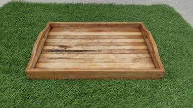 YE87G Dulang Dapur Kayu 39X28cm Wooden Food Tray
