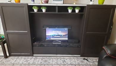 BESTÅ TV Cabinet With Sliding Doors