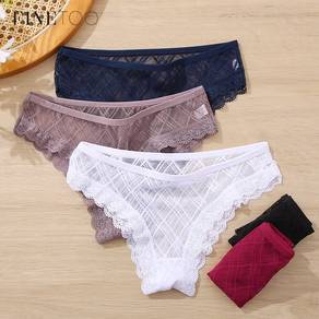 70-110kg XXL size soft mesh design lace underwear 