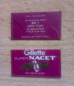 Gillette SUPPER NACET Razor Blade