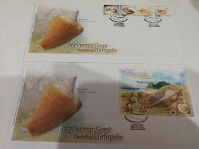 FDC Malaysia Cengkerang Laut 2008
