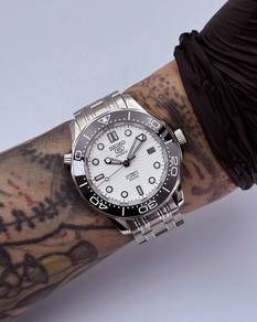Custom Seiko Mod 42mm White Seamaster
