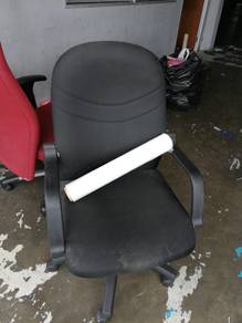 Black Mid High Back Office Chair TX668