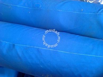 100 meter blue textile