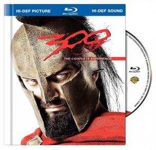 300 (The Complete Experience Blu-ray + Book)