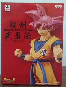 Dragon Ball Super Saiyan God Goku Figure Banpresto