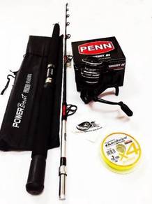 SEAHAWK POWERBOAT 6” ROD COMBO PENN PERSUIT REEL
