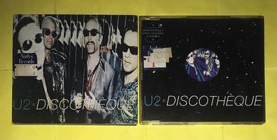2 U2 - DISCOTHEQUE SINGLES Cd